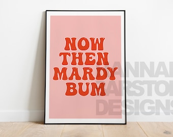 Arctic Monkeys 'Mardy Bum' Lyric Print | Music Poster (Digital Print)