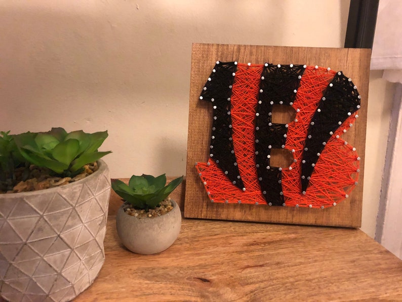 Cincinnati Bengals String Art Home Decor Image 0