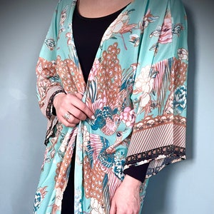 Kimono Robe, Dressing Gown, Beach Cover Up, Loungewear, Boho Robe, Womens Dressing Gown, Womens Bath Robe, Kimono, Bath Robe, Beachwear
