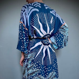 Kimono Robe, Morgenmantel, Strandüberzug, Loungewear, Boho Robe, Damen Morgenmantel, Damen Bademantel, Kimono, Bademantel, Bademode