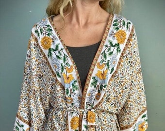 Kimono Robe, Dressing Gown, Beach Cover Up, Loungewear, Boho Robe, Womens Dressing Gown, Womens Bath Robe, Kimono, Bath Robe, Beachwear