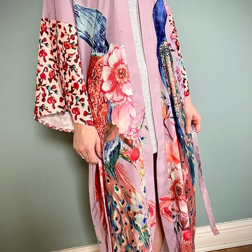 Kimono Robe Dressing Gown Vintage Style Japanese Art Print - Etsy