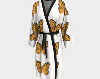 White Robe with Orange Butterfly