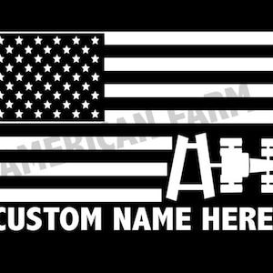 MINI Ag Flag Custom name