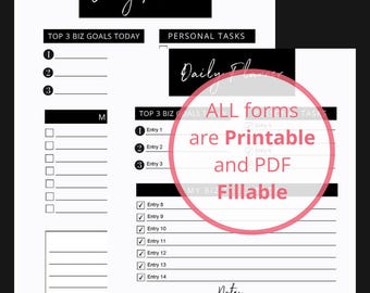 daily action plan daily plan of action daily planner sheet etsy