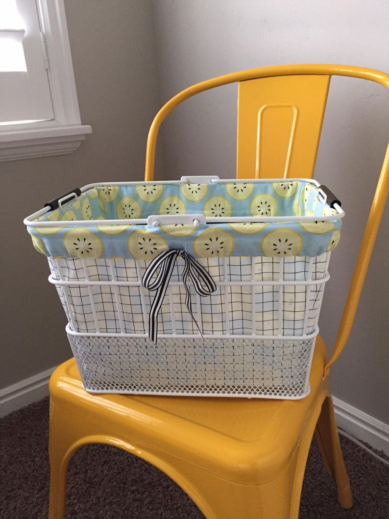 SEWING PATTERN The Pedal Pusher Bike Basket Liner PDF Digital Etsy