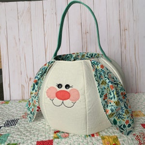Bunny Rabbit Easter Bag Bucket Basket