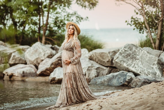 boho maternity dress canada