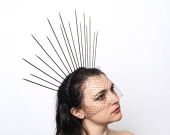 gothic head piece, gothic crown