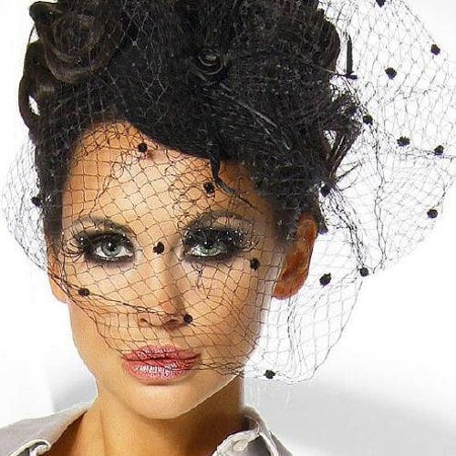 Veil Church Hat Derby Hat British Hat 