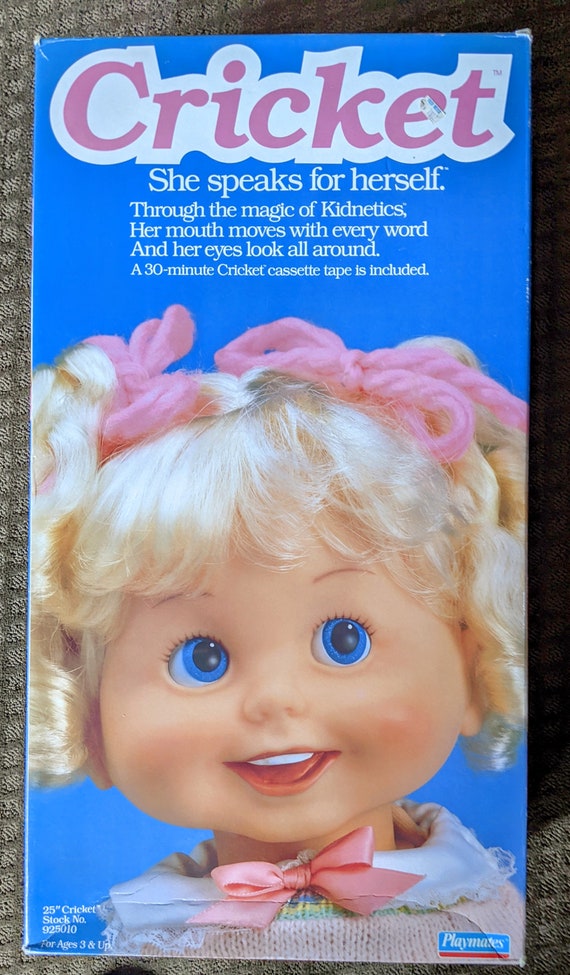 Vintage 1985 Playmates cricket Doll New in Box Etsy