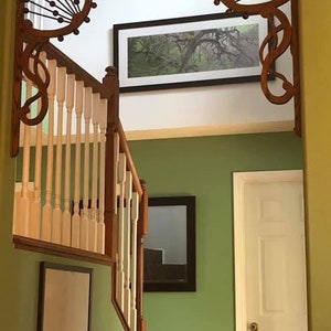 Wooden Victorian Fretwork Stick and Ball Archway Hallway Door Fretpanel  Sapele Pine Oak spandrel Fans