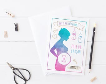 Carte à gratter numérique, annonce sexe bébé
