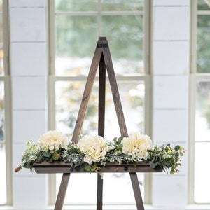 Wood Floor Easel Wedding Sign Stand Lightweight Display Large