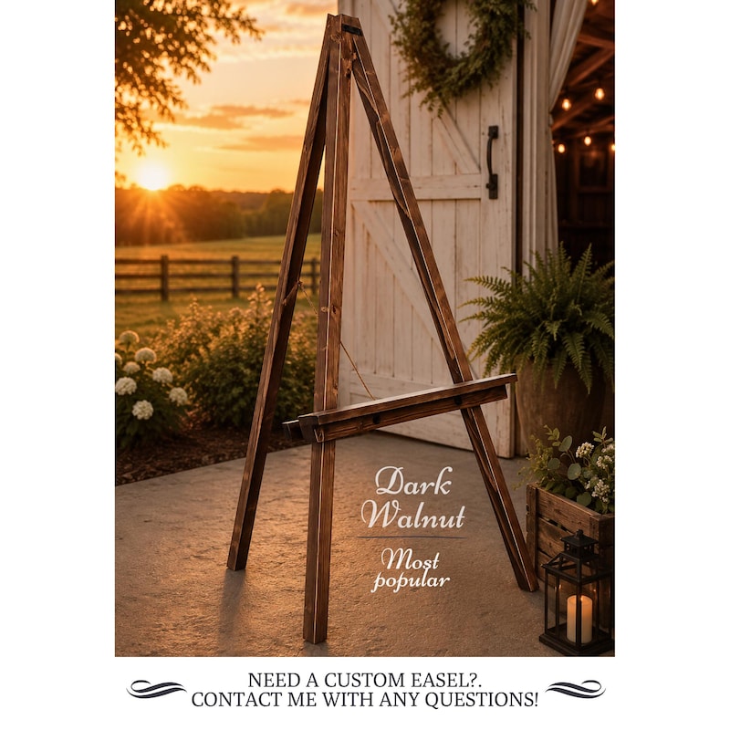 Eisel Sign Posts Easel Signs - Etsy