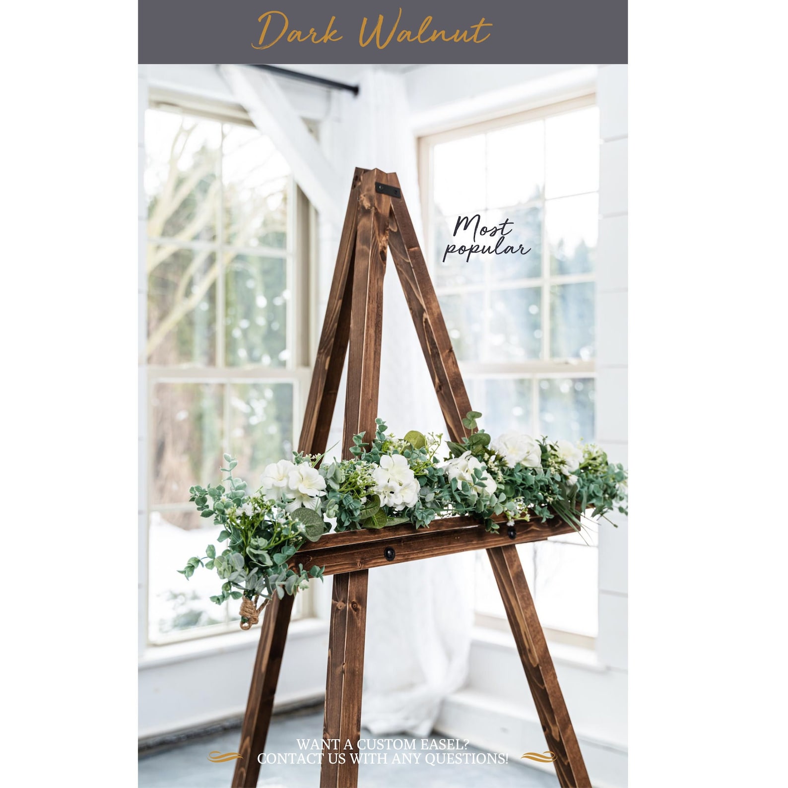 Image of Wood Easel