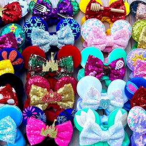 Princess Mouse Ear Scrunchies / Build Your Own Bundle Minnie Ear Scrunchies