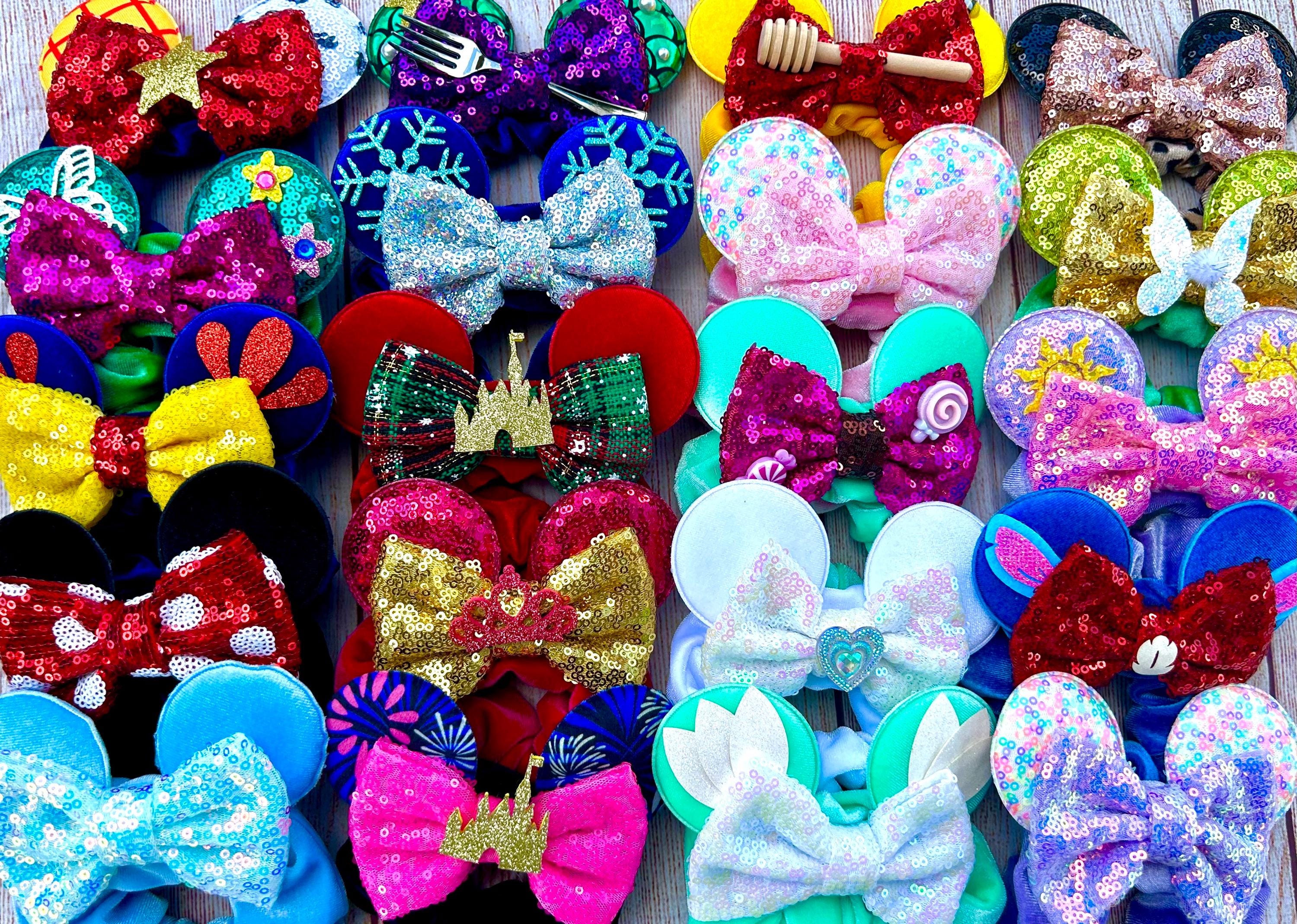 Princess Mouse Ear Scrunchies / Build Your Own Bundle Minnie Ear Scrunchies