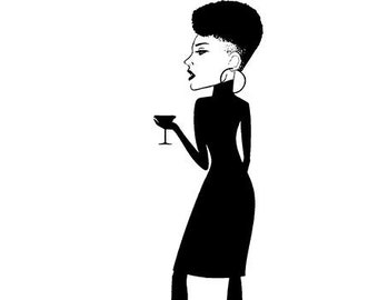 Capricorn Girl Knows More Than She Says Thinks More Than She Speaks Notices Smart Ethnic Woman Designs Cut Files Silhouette SVG File Only