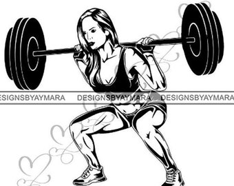 Download Female Gym Svg Etsy