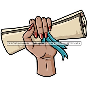 Graduierung Diplom Cap Leistung Kleid Bildung College Zeremonie Student Erfolg Absolvent SVG JPG PNG Vector Clipart Cricut Schneiden Dateien
