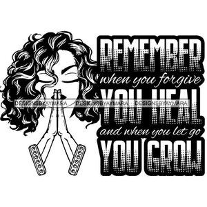 Afro Lola Praying God Lord Prayers Pray Religion Faith Church Quotes Nubian Queen Female Lady SVG .PNG Vector Clipart Circuit Cut Cutting