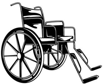 Download Wheelchair svg | Etsy