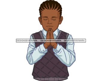 Download Boy Praying Svg Etsy