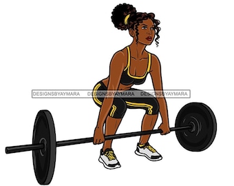 Download Black Woman Fitness Etsy