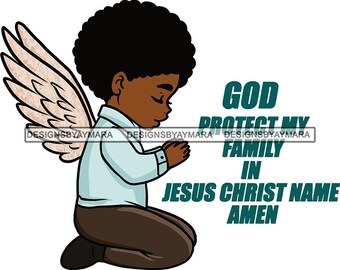 Download Pray Boy Silhouette Etsy