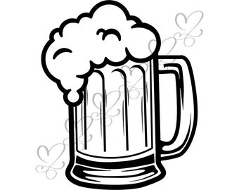 Beer Mug Svg Etsy