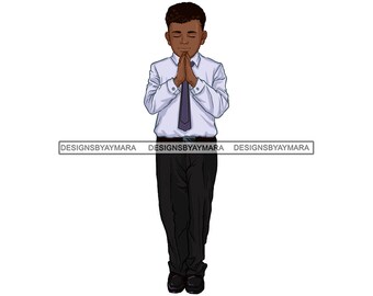 Download Boy Praying Svg Etsy