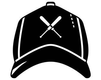 Download Baseball cap svg | Etsy