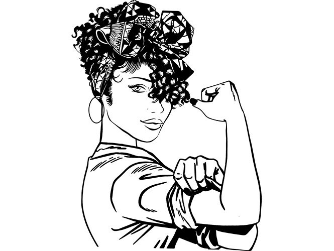 Download Black Woman We Can Do It Strong Diva Classy Lady Nubian Queen | Etsy