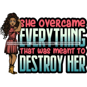 Afro Lola Flexing SVG Strong Woman Power Life Quotes Goddess Melanin Queen Nubian Lady JPG PNG Vector Clipart Cricut Circuit Cut Cutting