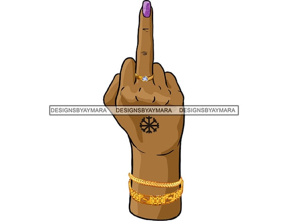 Middle Finger Young Woman Doing An Offensive Sign With The Hand Happy Girl  Giving Satisfied Rude Hand Gesture Focus On The Fingers Stock Photo -  Download Image Now - iStock
