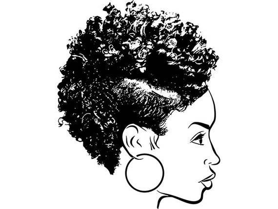 Black Woman Natural Hair African American Lady Nubian 