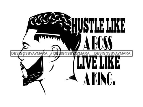 Beard Style Face Male Hairstyle Handsome Mustache Bearded Man  .SVG .JPG .PNG Eps Vector Clipart Cricut Silhouette Circuit Cut Cutting