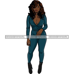 Fashion Afro Woman SVG Queen Model Melanin Diva Classy Lady Glamour Female Goddess Nubian JPG PNG Vector Clipart Cricut Circuit Cut Cutting