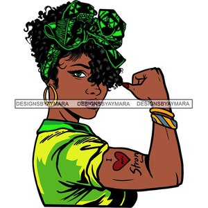 Strong Woman Confident Independent Proud Roots Ebony Melanin Classy Diva Nubian Queen SVG JPG PNG Vector Clipart Cricut Cut Cutting File