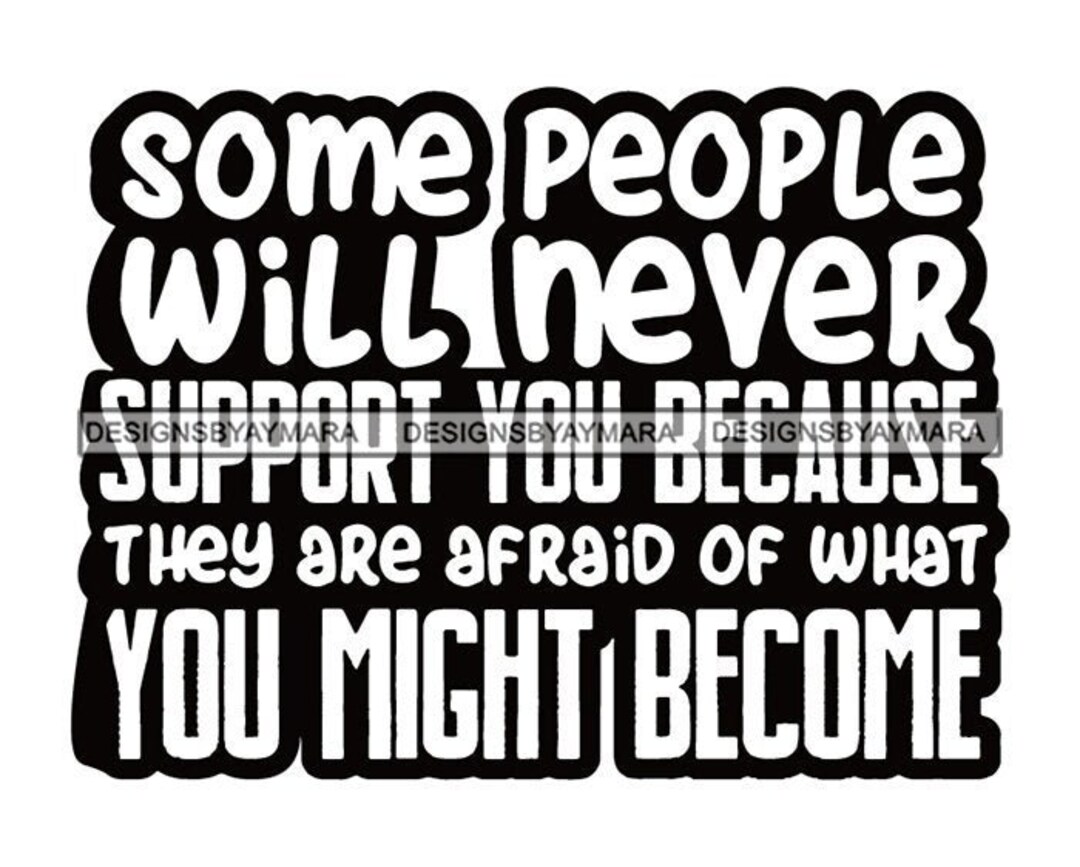 Some People Will Never Support You Quote SVG Nubian Woman Melanin ...