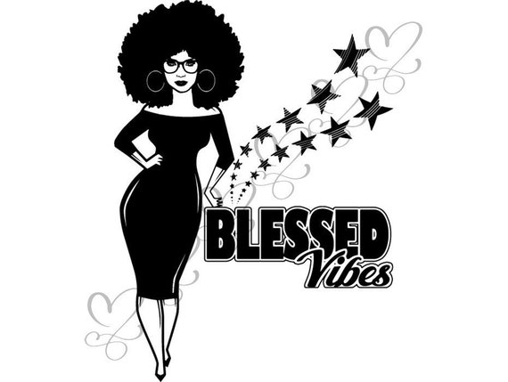 Download Afro Woman Svg Life God Lord Quotes Classy Diva Lady Nubian | Etsy