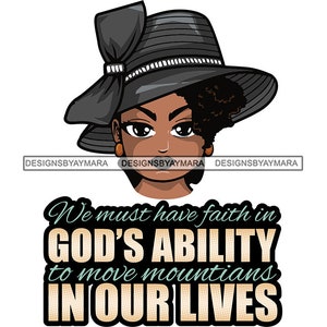 Afro Lola God Quotes Woman Church Lady Begging Pray Prayers God Lord Faith Religion SVG JPG.PNG Vector Clipart Cricut Circuit Cut Cutting