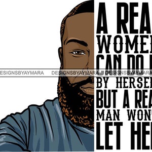 Atraente Homem Negro Barbudo Bonito Hipster Vida Citações Meio Rosto Cara Estiloso Bigode Close-up Macho Viril SVG PNG JPG Cricut Corte Corte