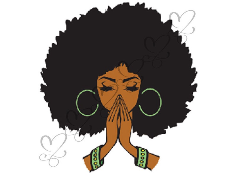 Afro mujer Png Color Diseño Etnia Afro-Americana Classy Diva image 0.