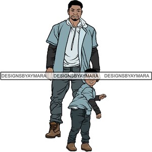 Día del Padre Papá Papá Papa Guía de Protección del Afecto amor verdadero. Svg. JPG Png Vector Clipart No para cortar
