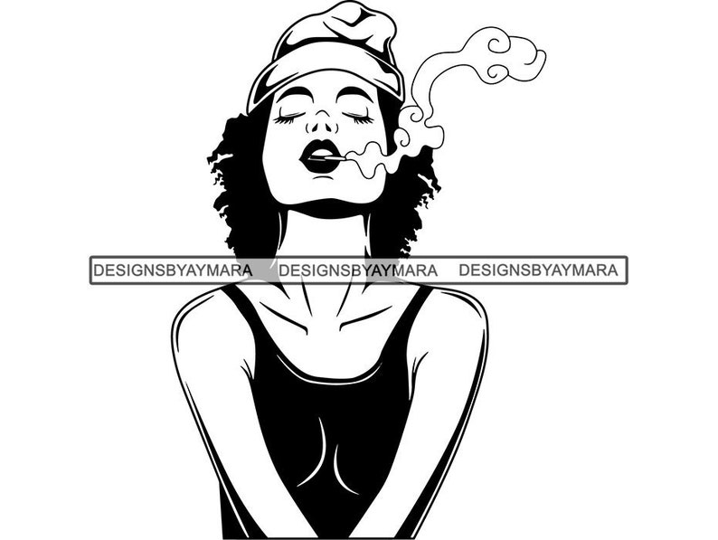 Download Woman Smoking Weed Blunt Cannabis Medical Marijuana 420 ...