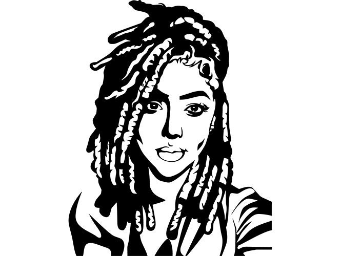 There are 825 woman with locs svg for sale on etsy, and they cost $2.99 on ...