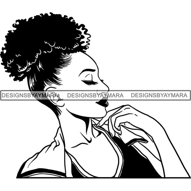 Download Afro Goddess SVG Woman Nubian Queen Fabulous Glamour ...