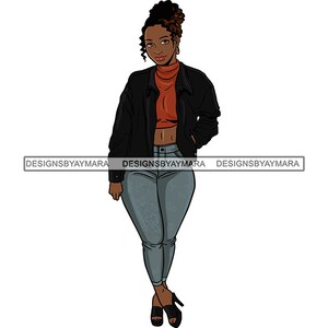 Mode Afro Femme SVG Reine Modèle Mélanine Diva Classy Lady Glamour Déesse Féminine Nubienne JPG PNG Vecteur Clipart Cricut Circuit Cut Cutting